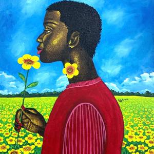 The flower girl