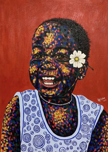 Original Abstract Expressionism Abstract Paintings by Rudolf Boateng