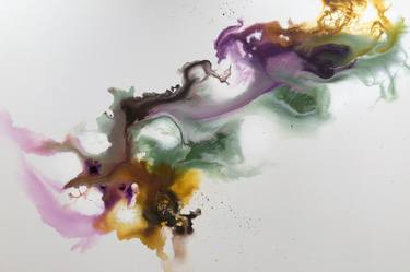 Original Fine Art Abstract Painting by Agnes Russo