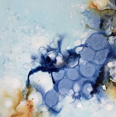 Original Fine Art Abstract Painting by Agnes Russo