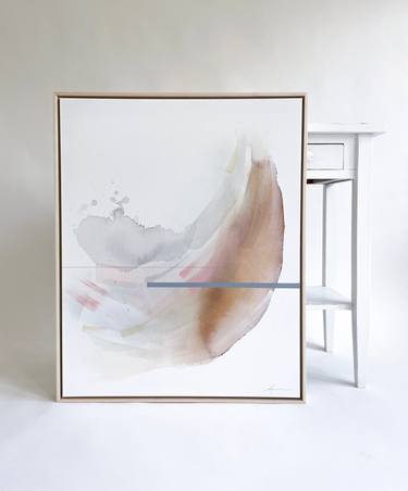 Original Minimalism Abstract Painting by Agnes Russo