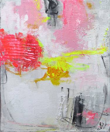 Original Abstract Expressionism Abstract Paintings by Neon Mary
