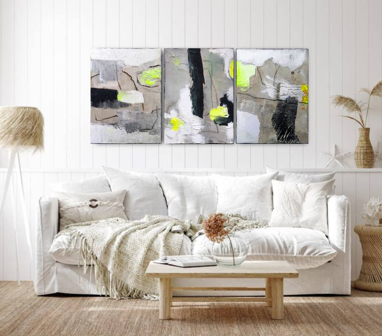 Original Abstract Expressionism Abstract Painting by Neon Mary