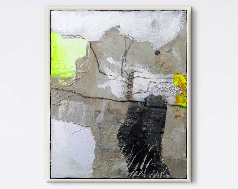 Original Abstract Expressionism Abstract Painting by Neon Mary