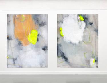 Original Abstract Expressionism Abstract Paintings by Neon Mary