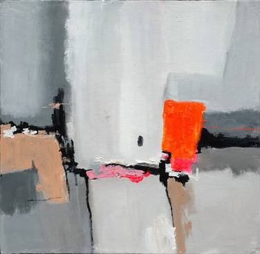 Original Art Deco Abstract Painting by Neon Mary