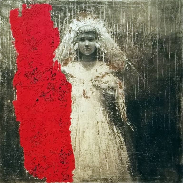 Holly rain II Painting by Zvonimir Perak | Saatchi Art