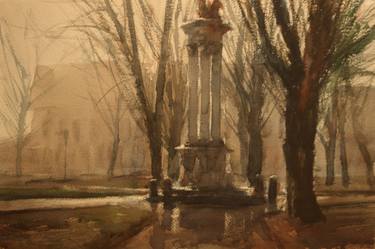 Original Figurative Landscape Paintings by Zvonimir Perak