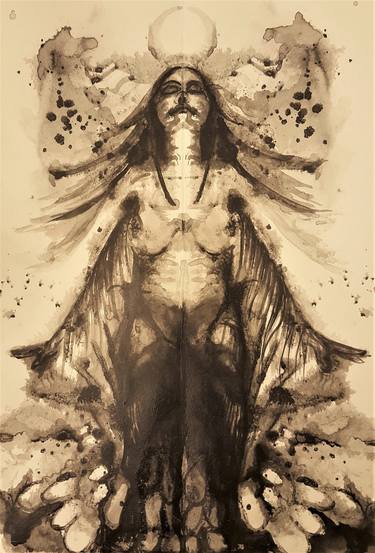 Original Conceptual Body Painting by Diedra Stone-McGrory
