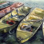 Collection landscape paintings