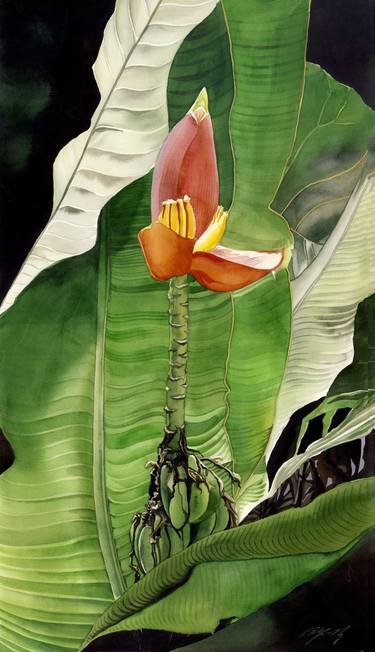 Print of Photorealism Botanic Paintings by Alfred Ng
