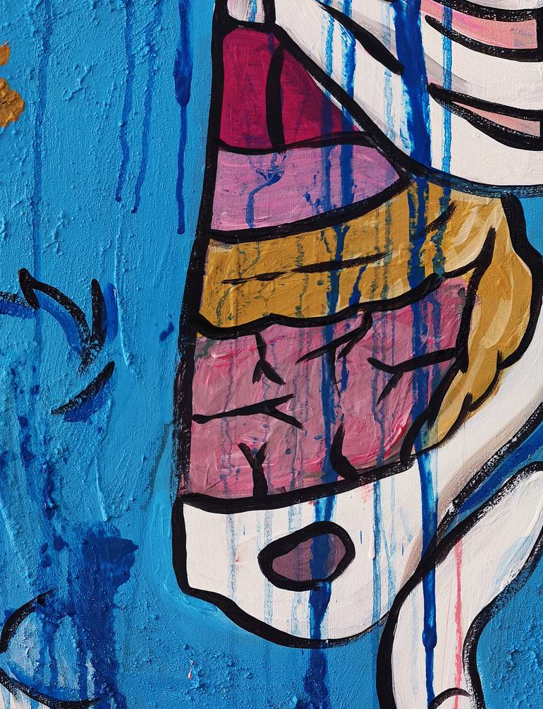 Original Pop Art Pop Culture/Celebrity Painting by Deux Fauves