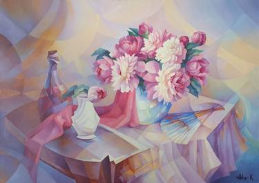 Original Still Life Paintings by Artiom Papean