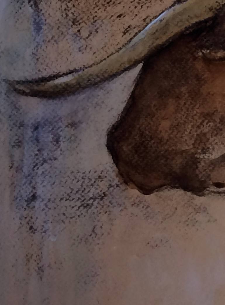 Original Figurative Animal Drawing by Gloria Dean