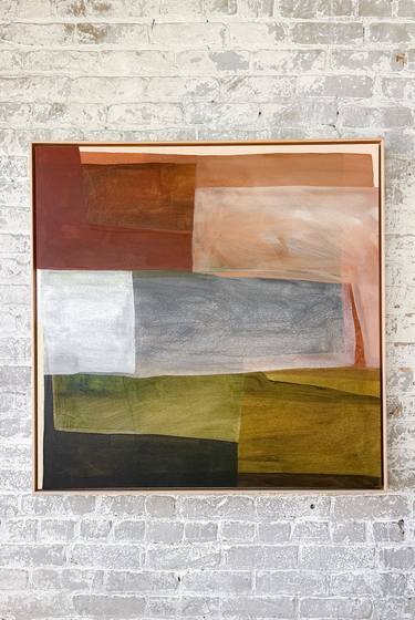 Original Color Field Painting Abstract Painting by Gina Gaetz