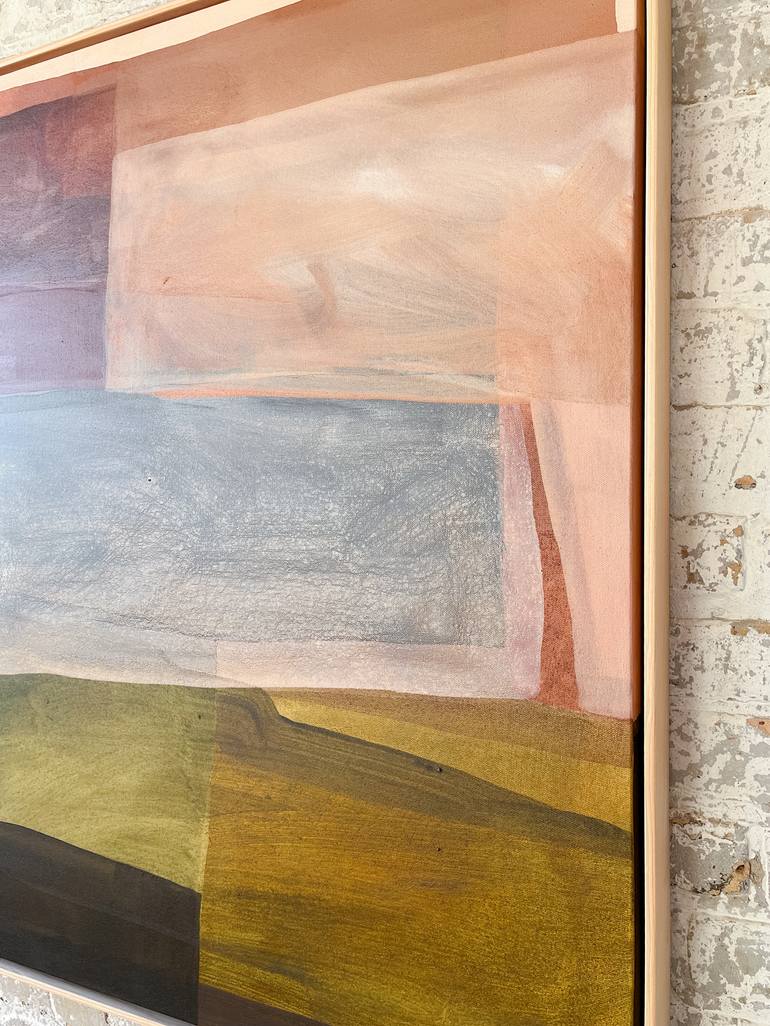 Original Color Field Painting Abstract Painting by Gina Gaetz