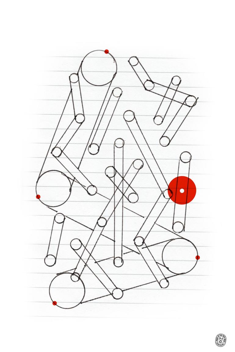 Connections 8 Drawing by Matt Ganser | Saatchi Art