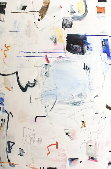 Original Abstract Expressionism Abstract Paintings by Hyeran Lee