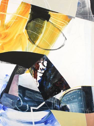 Original Abstract Expressionism Abstract Painting by Hyeran Lee