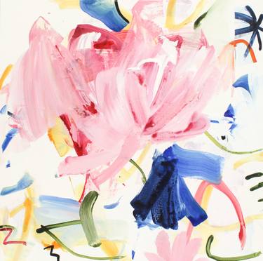 Original Abstract Expressionism Abstract Painting by Hyeran Lee
