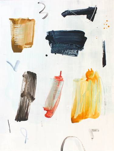 Original Abstract Expressionism Abstract Painting by Hyeran Lee