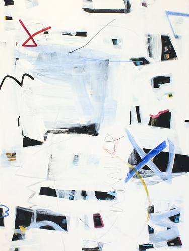 Original Abstract Expressionism Abstract Paintings by Hyeran Lee