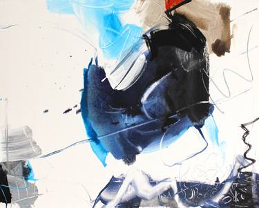 Original Abstract Expressionism Abstract Paintings by Hyeran Lee