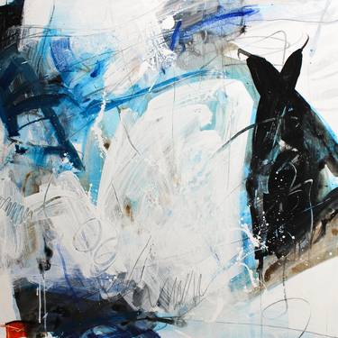 Original Abstract Expressionism Abstract Paintings by Hyeran Lee