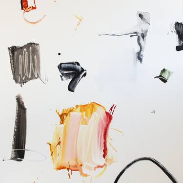 Original Abstract Expressionism Abstract Paintings by Hyeran Lee