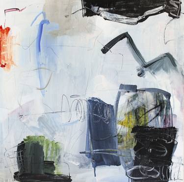Original Abstract Expressionism Abstract Paintings by Hyeran Lee