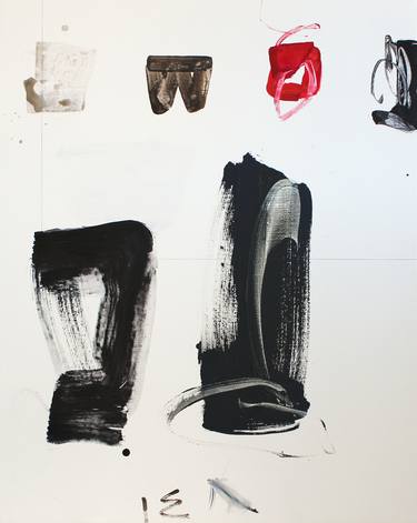 Original Abstract Expressionism Abstract Paintings by Hyeran Lee