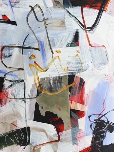 Original Abstract Expressionism Abstract Paintings by Hyeran Lee