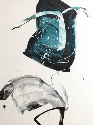 Original Abstract Expressionism Abstract Paintings by Hyeran Lee