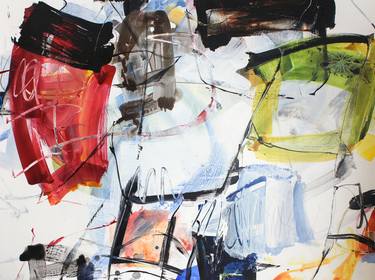 Original Abstract Expressionism Abstract Paintings by Hyeran Lee