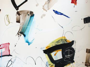 Original Abstract Expressionism Abstract Paintings by Hyeran Lee