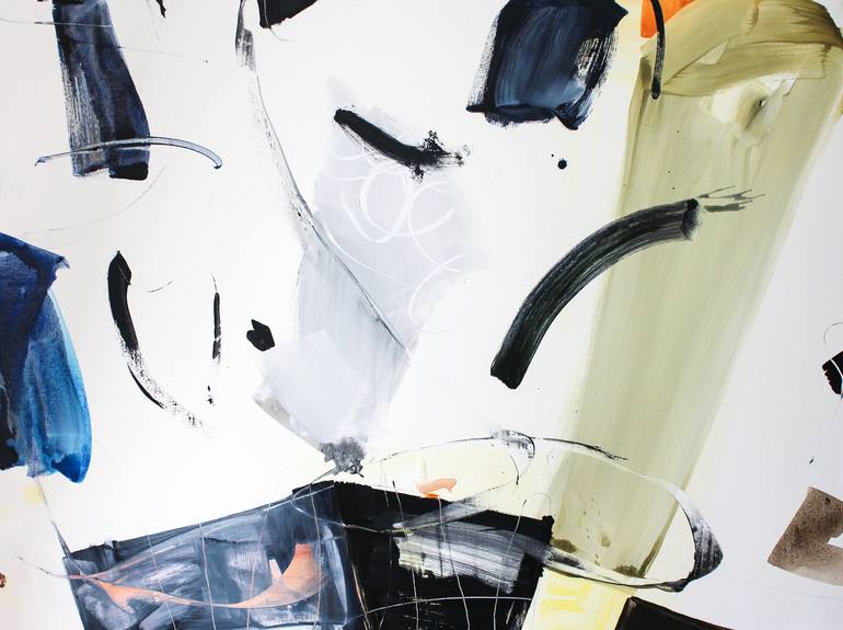 Original Abstract Expressionism Abstract Paintings by Hyeran Lee