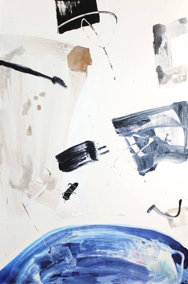 Original Abstract Expressionism Abstract Paintings by Hyeran Lee