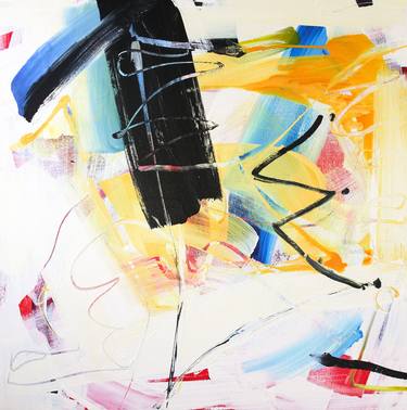 Original Abstract Expressionism Abstract Paintings by Hyeran Lee