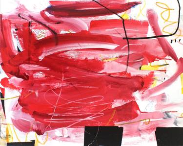 Original Abstract Expressionism Abstract Paintings by Hyeran Lee