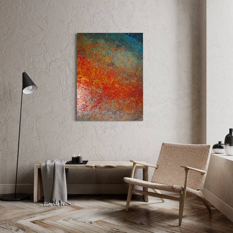 Original Abstract Painting by Ronan Martin