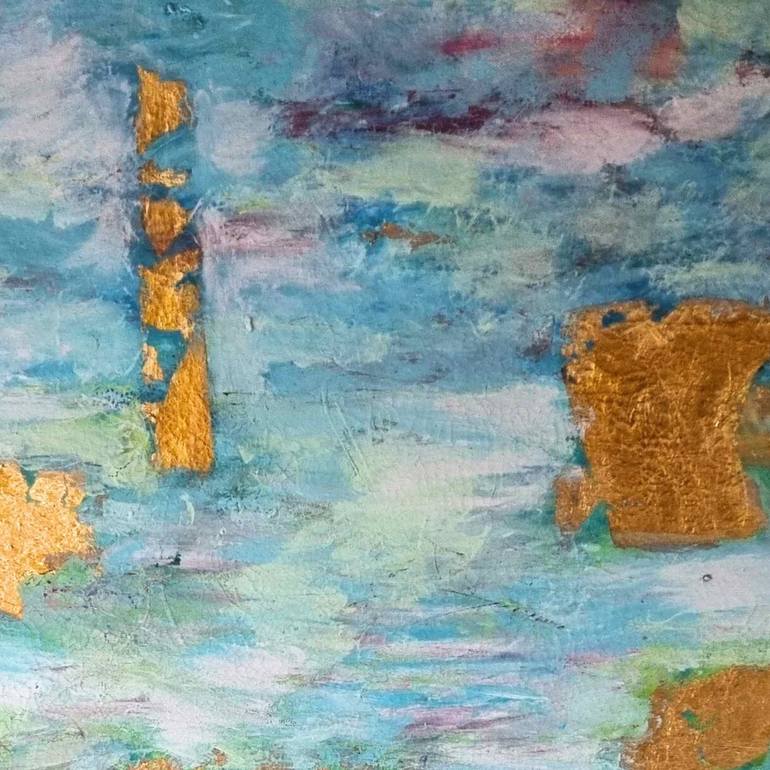 Original Abstract Expressionism Landscape Painting by Simone Sonnentag