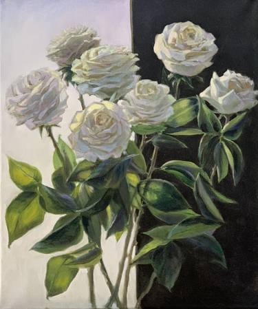 Print of Floral Paintings by Irina Kaminskaya