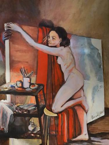 Original Nude Paintings by Ruzen Atakan