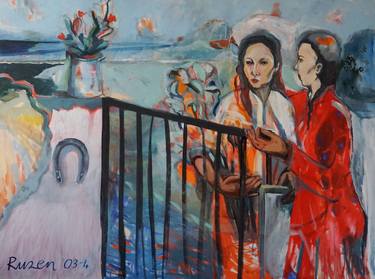 Original Women Paintings by Ruzen Atakan