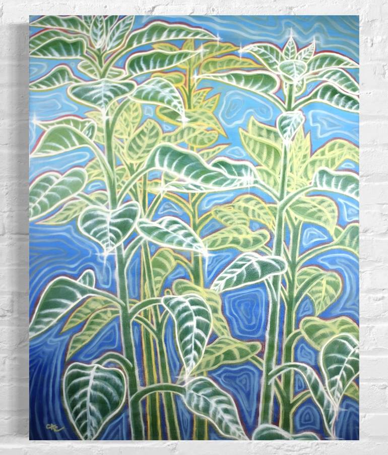 Original Contemporary Nature Painting by Cynthia Celone