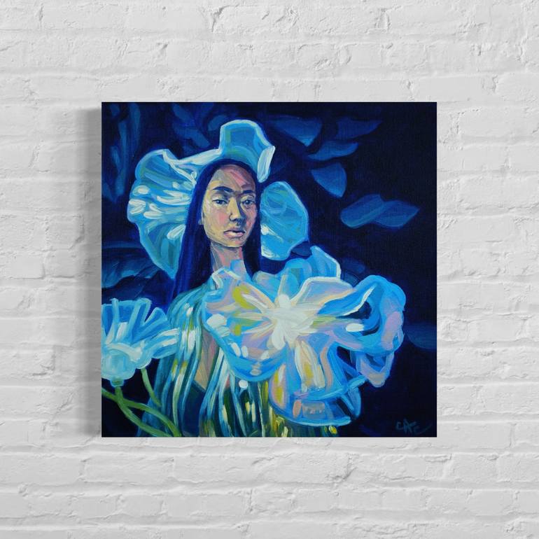 Original Contemporary Nature Painting by Cynthia Celone