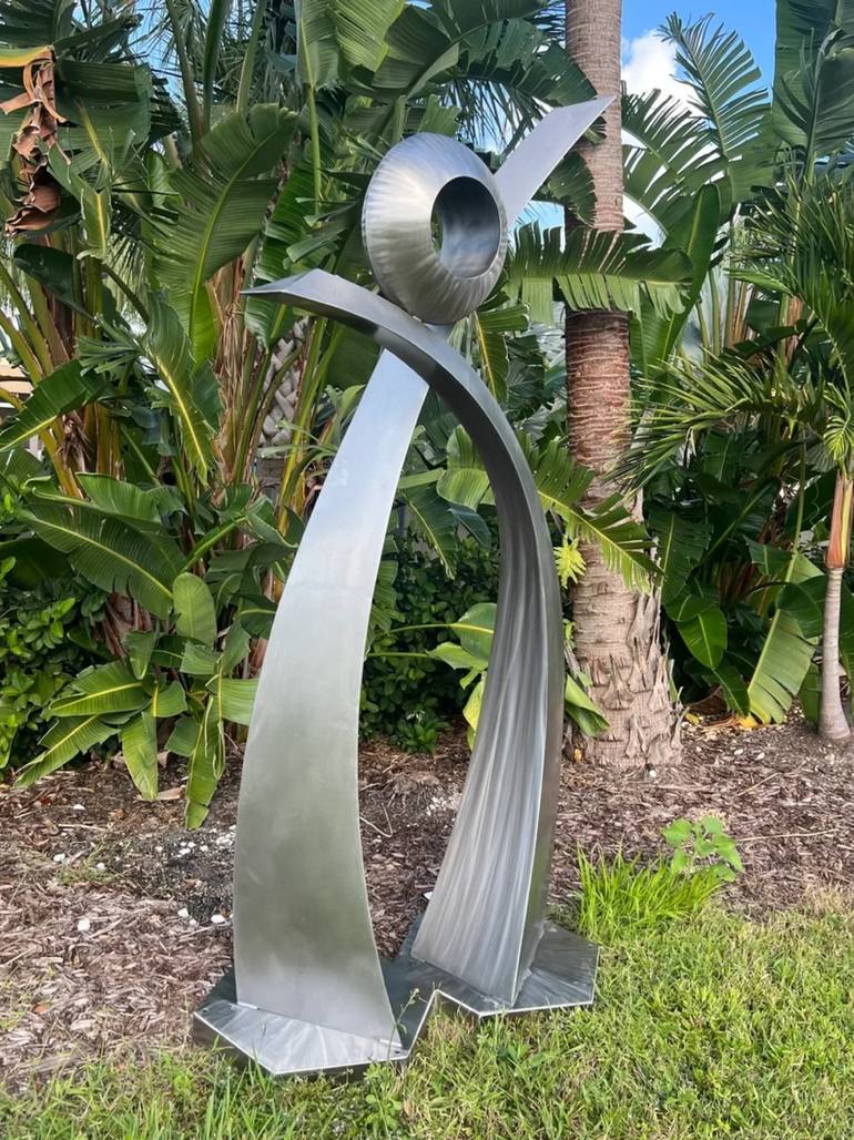 Original Art Deco Abstract Sculpture by Eugene Perry