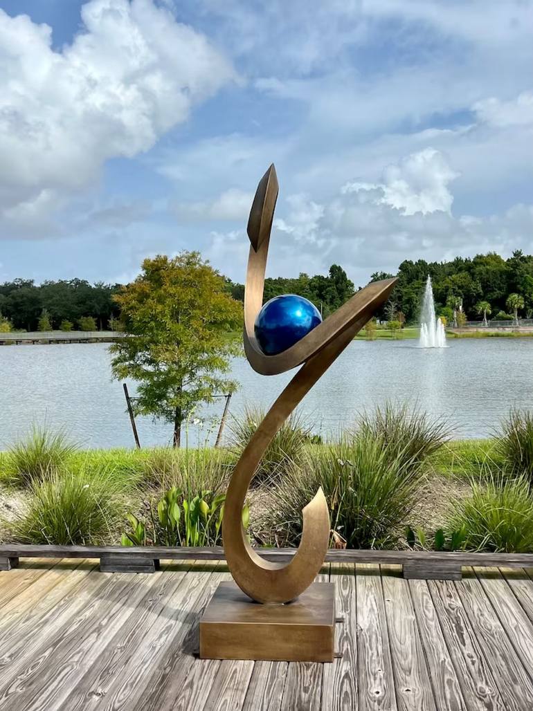 Original Abstract Sculpture by Eugene Perry