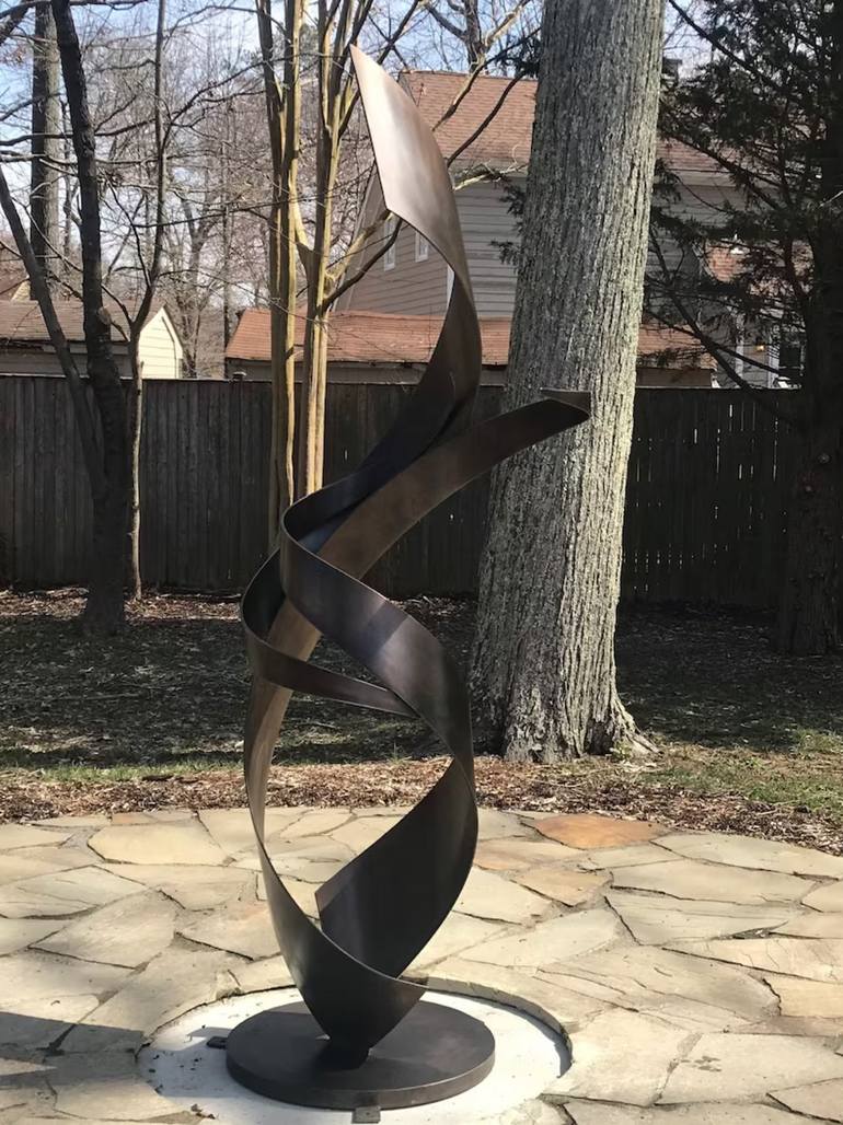 Original Art Deco Abstract Sculpture by Eugene Perry