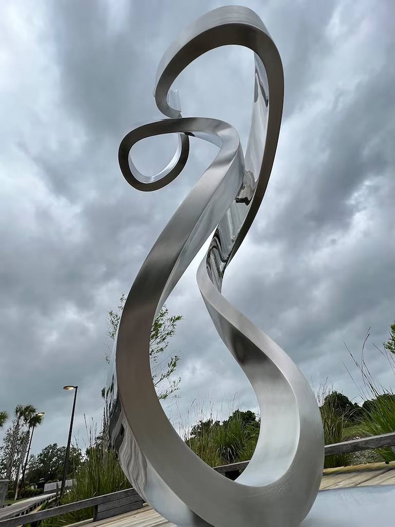 Original Abstract Expressionism Abstract Sculpture by Eugene Perry